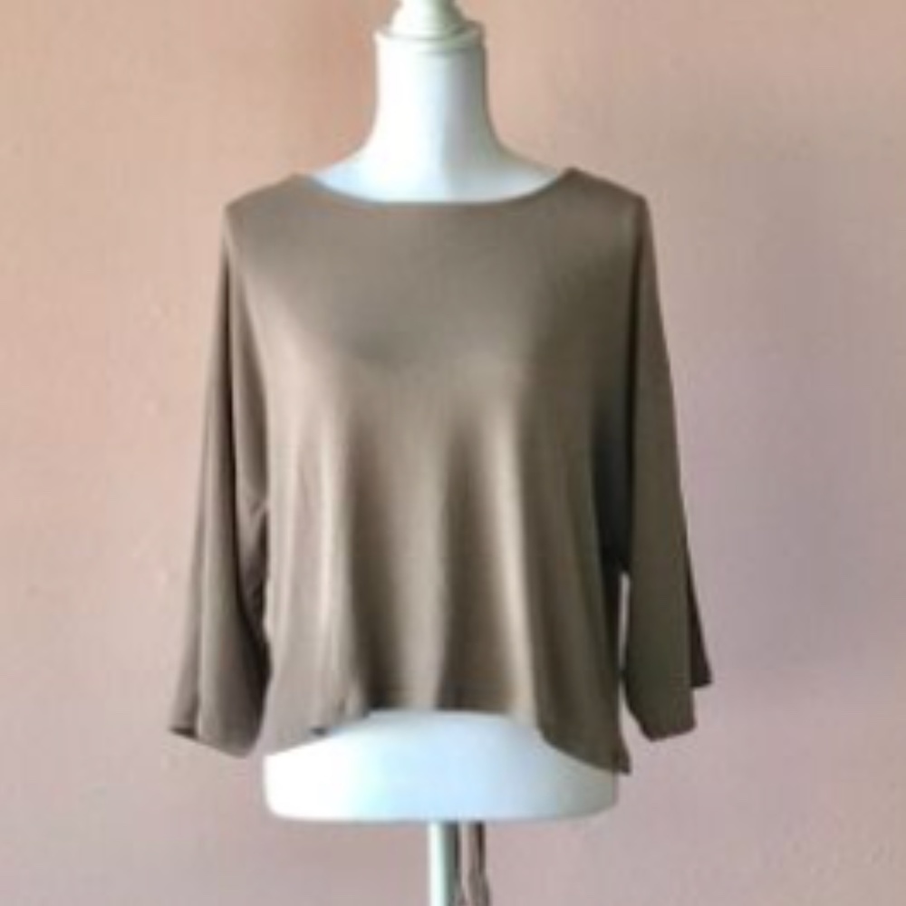 Madison Back Slit Tie Top